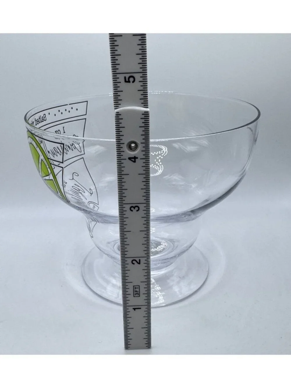 Margarita Recipe Glass Lime Design 5